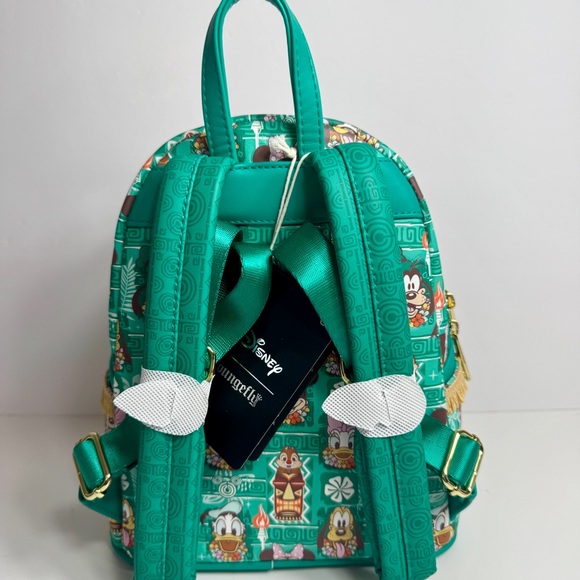 NWT. Loungefly Disney Mickey and Friends Tiki Mini Backpack LE 1000 main image 5